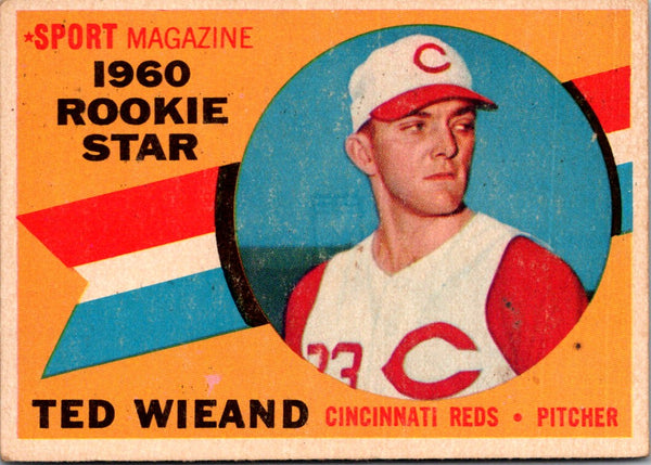 1960 Topps Ted Wieand #ROA-TW VG-EX