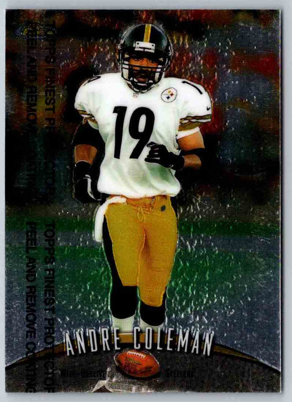 1998 Topps Finest Football Andre Coleman #242