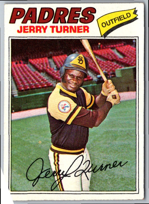 1977 Topps Jerry Turner #447