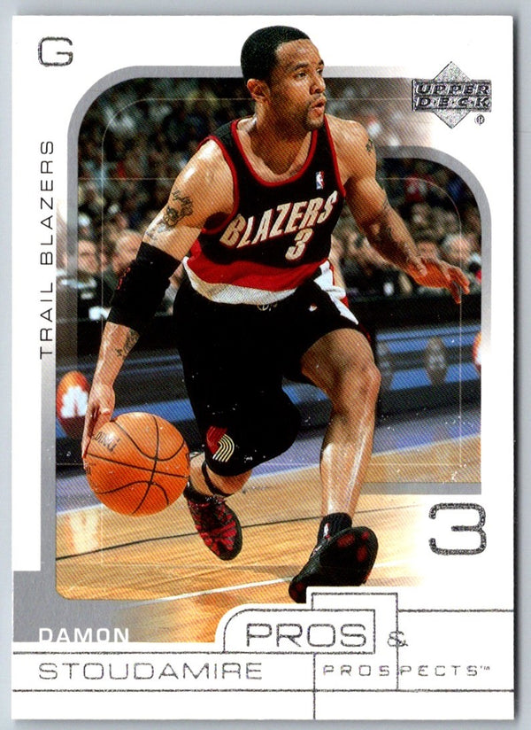 2001 Upper Deck Pros & Prospects Damon Stoudamire #68 Rookie