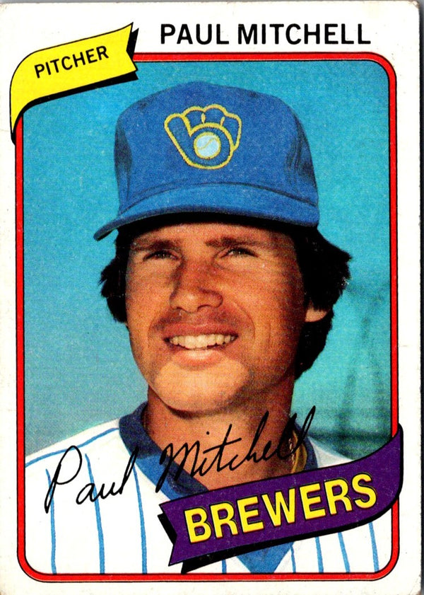 1980 Topps Paul Mitchell #131