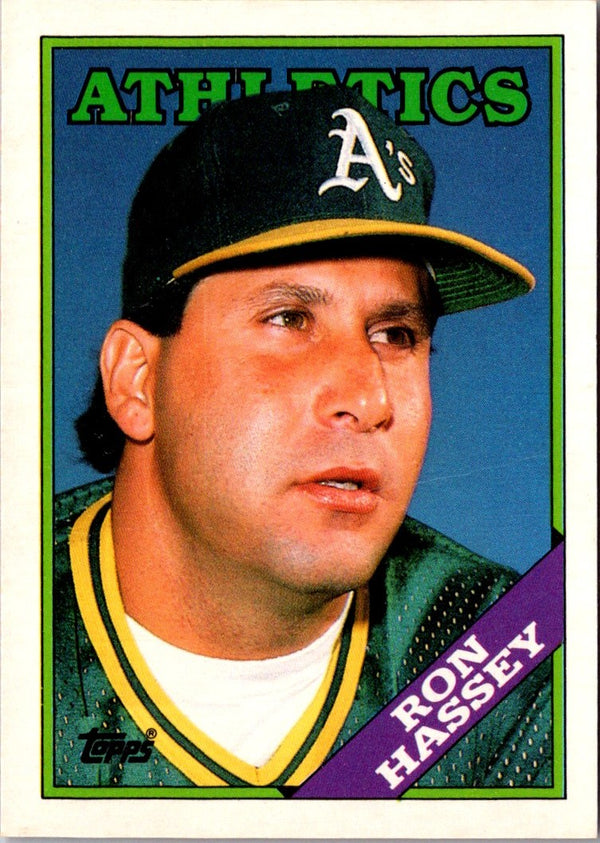 1988 Topps Traded Ron Hassey #46T