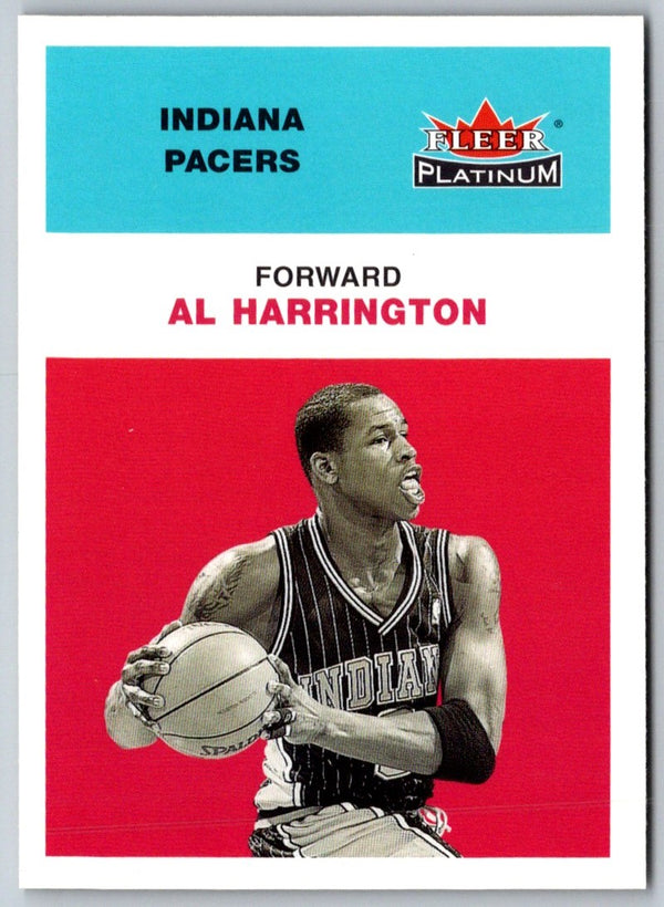 2001 Fleer Platinum Al Harrington #187