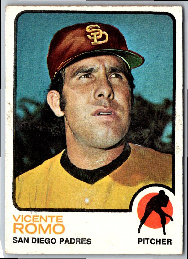 1973 Topps Vicente Romo #381