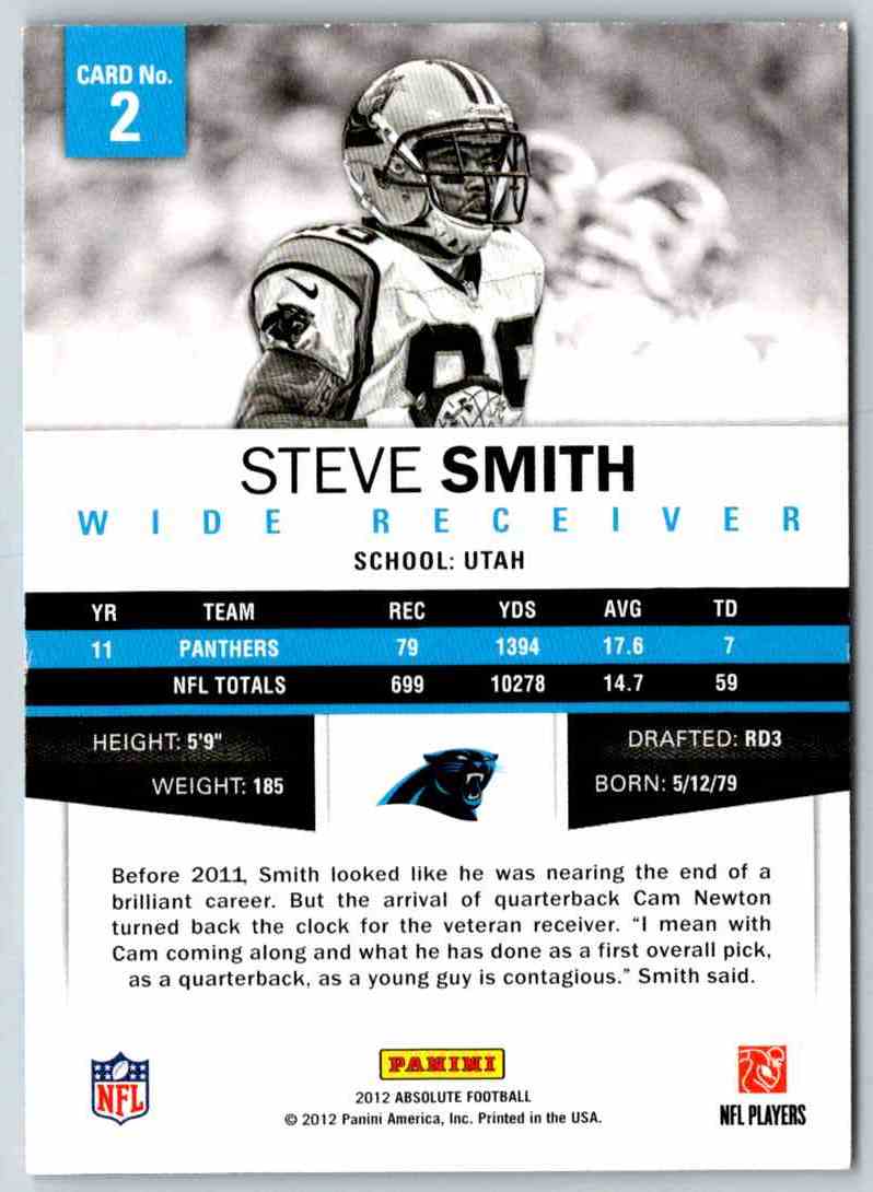 2012 Absolute Steve Smith