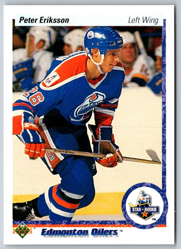 1990 Upper Deck Peter Eriksson #145 Rookie