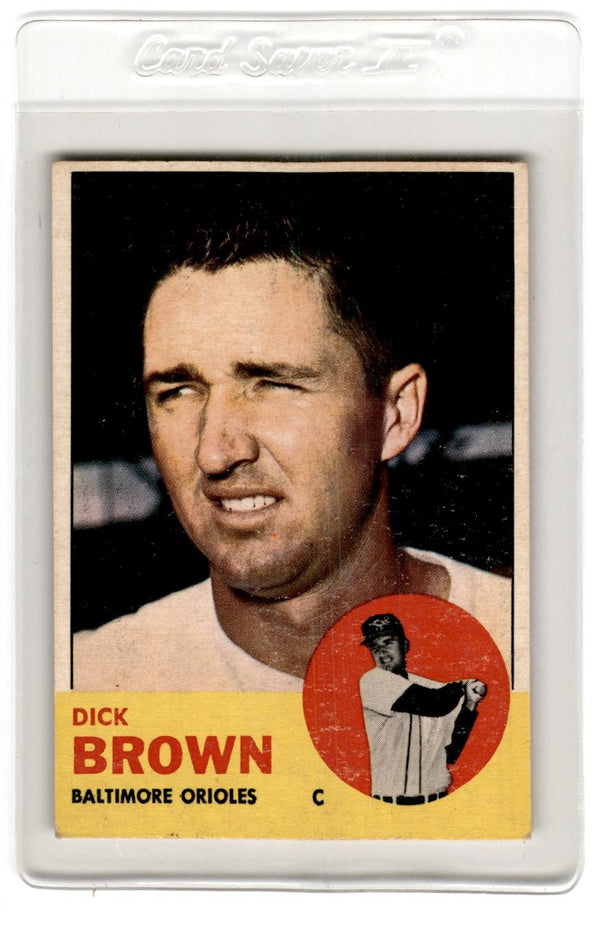 1963 Topps Dick Brown #112 VG-EX