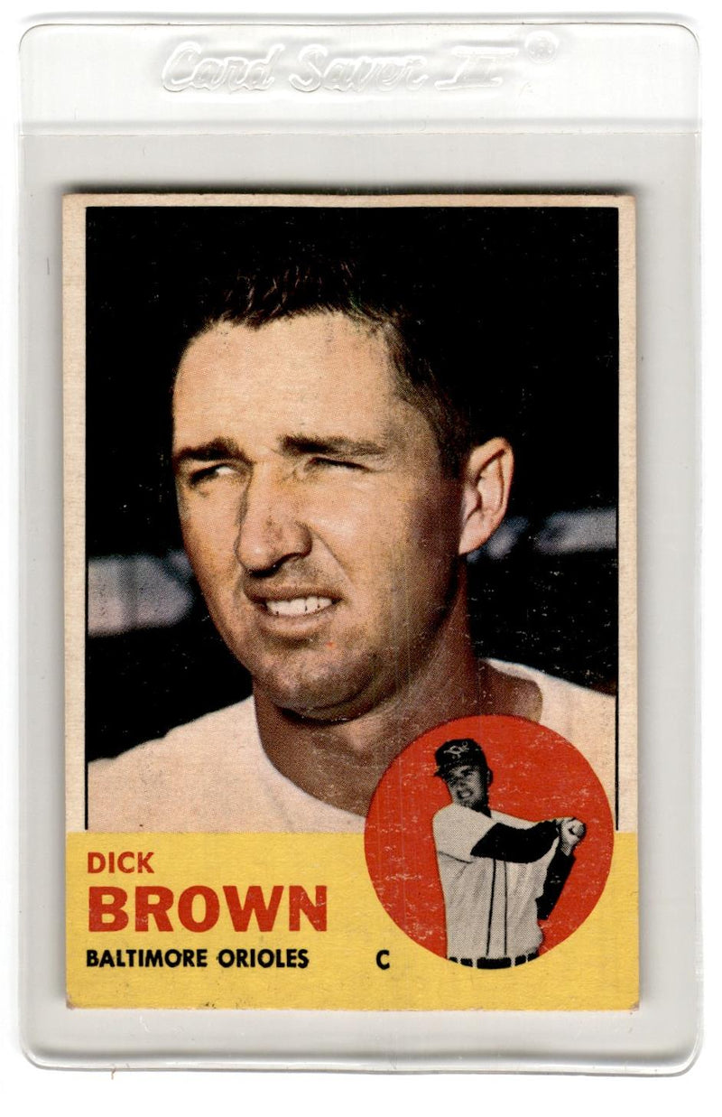 1963 Topps Dick Brown