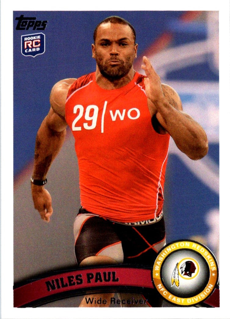 2011 Topps Niles Paul