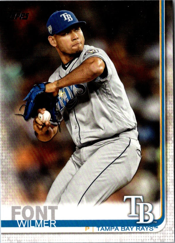 2019 Topps Wilmer Font #429