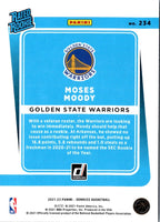 2021 Donruss Rated Rookies Moses Moody #234