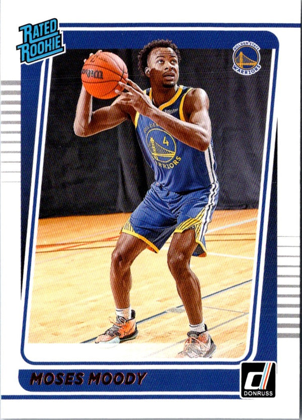 2021 Donruss Rated Rookies Moses Moody #234