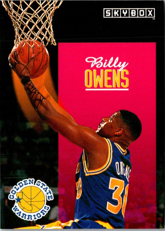 1992 SkyBox Billy Owens #84
