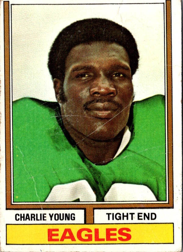 1974 Topps Charle Young #449 Rookie