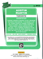 2021 Donruss Optic Rated Prospect Austin Martin #RP23