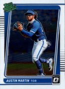2021 Donruss Optic Rated Prospect Austin Martin