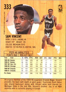 1991 Fleer Sam Vincent