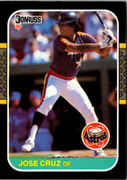 1987 Donruss Jose Cruz #85
