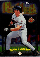 1998 Topps Flashback Brady Anderson #FB10