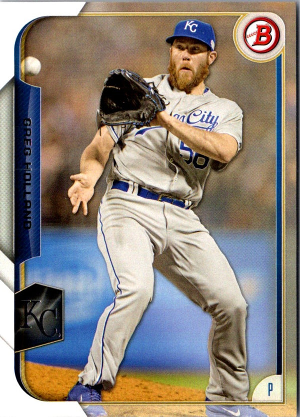 2015 Bowman Greg Holland #101