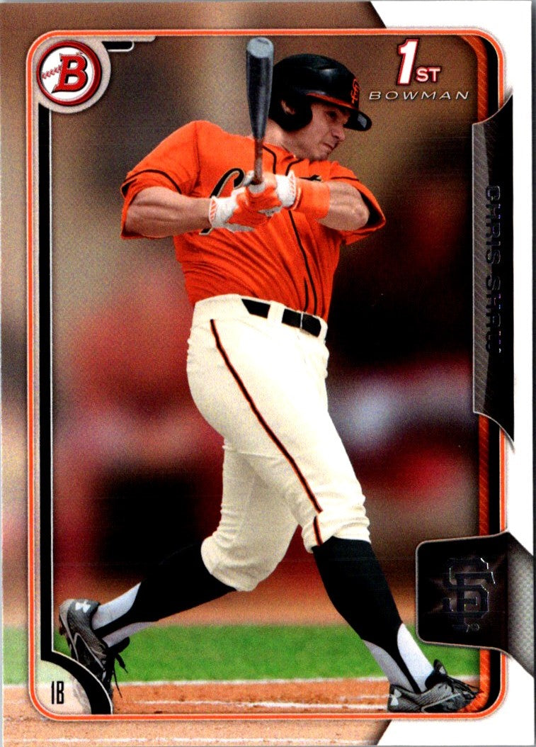 2015 Bowman Draft Picks & Prospects Chris Shaw