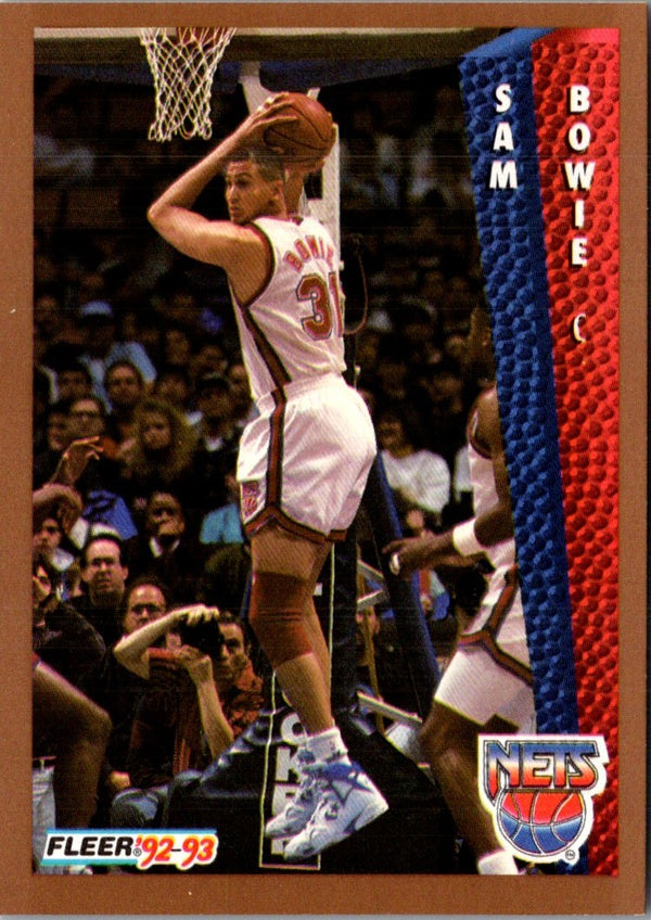 1992 Fleer Sam Bowie #142