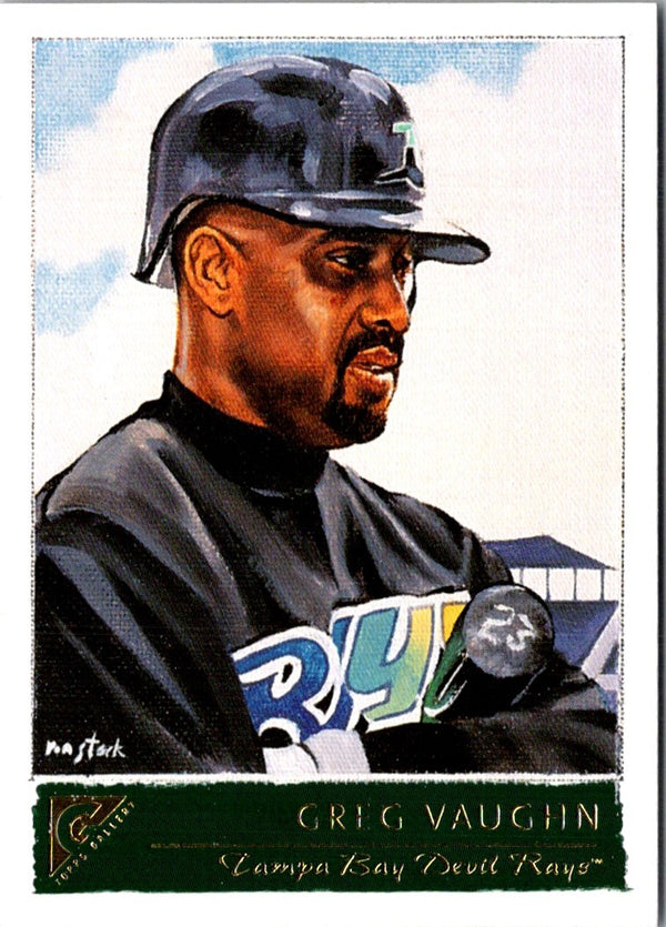 2001 Topps Gallery Greg Vaughn #59