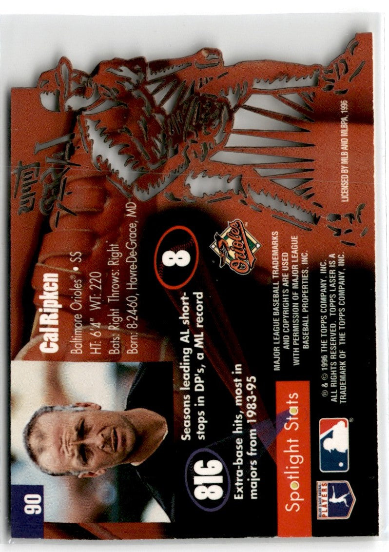 1996 Topps Laser Cal Ripken Jr.