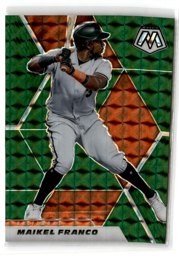 2021 Panini Mosaic Green Maikel Franco #61