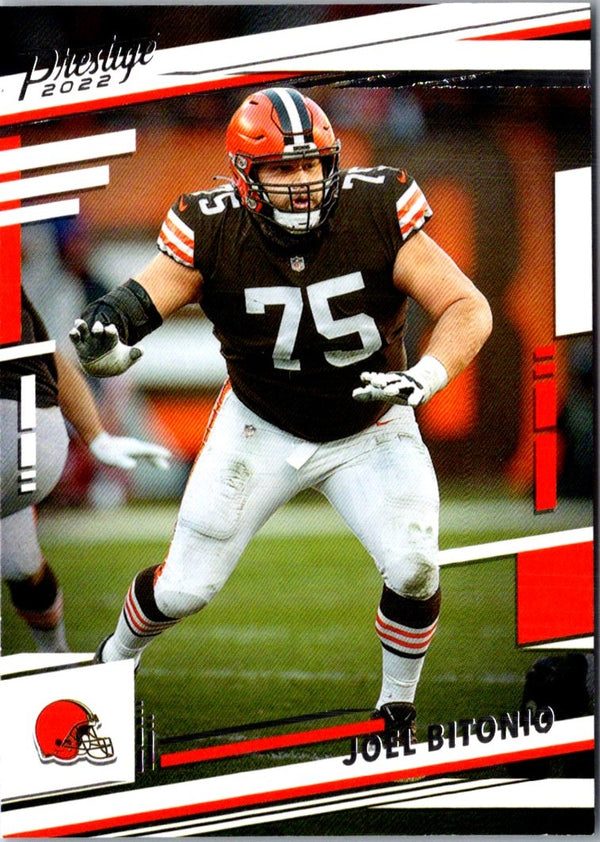 2022 Panini Prestige Joel Bitonio #72