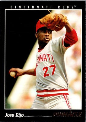 1993 Pinnacle Jose Rijo #77