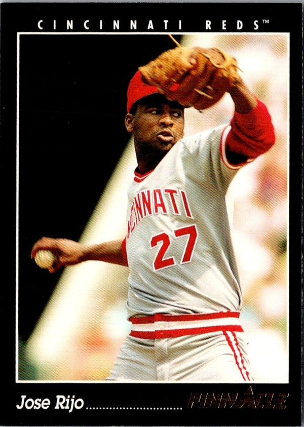 1993 Pinnacle Jose Rijo #77