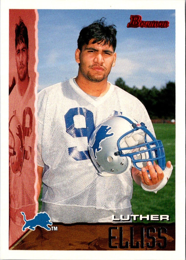 1995 Bowman Luther Elliss #20 Rookie