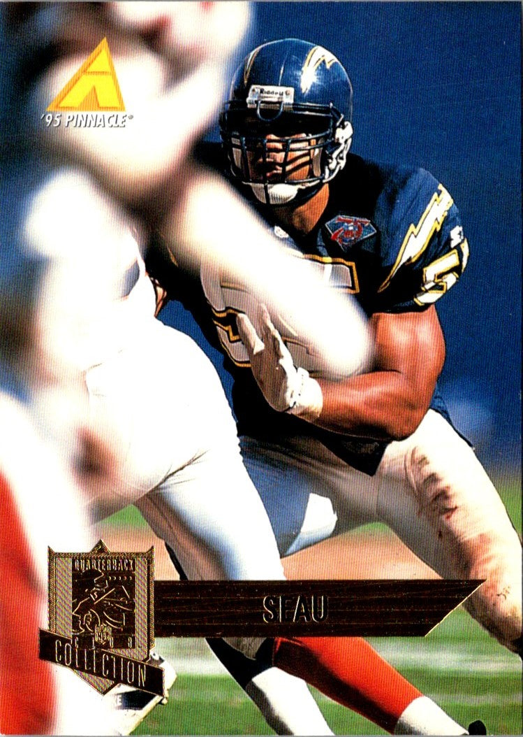 1995 Pinnacle Club Collection Junior Seau