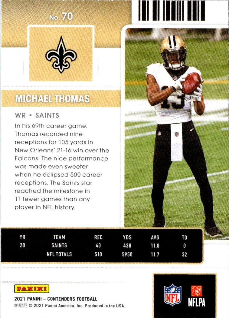 2021 Panini Michael Thomas