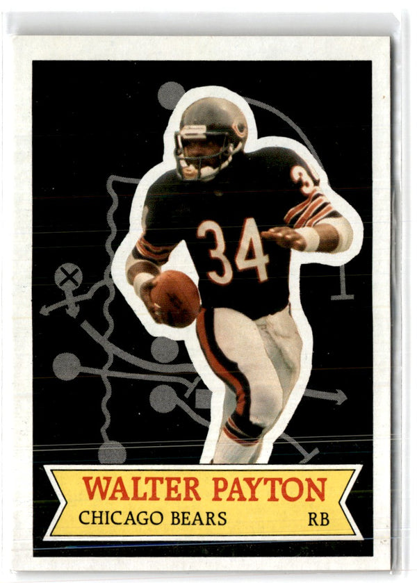 1983 Topps Stickers Walter Payton #4