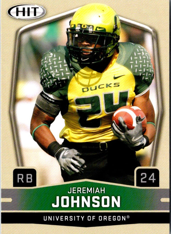 2009 SAGE HIT Jeremiah Johnson #24