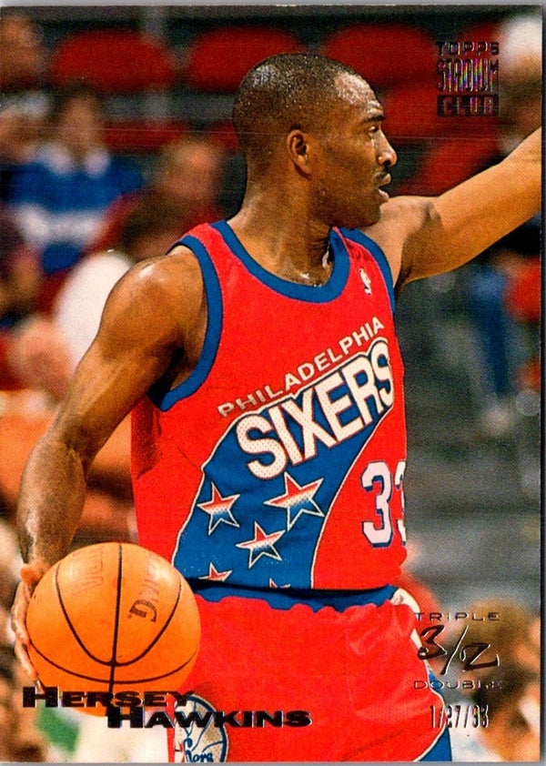 1993 Stadium Club Hersey Hawkins #102