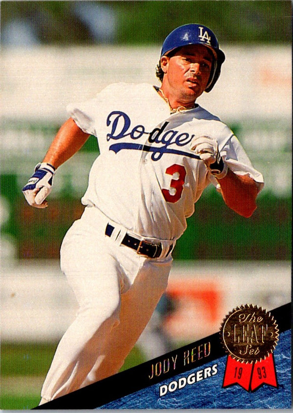 1993 Stadium Club Los Angeles Dodgers Jody Reed #3