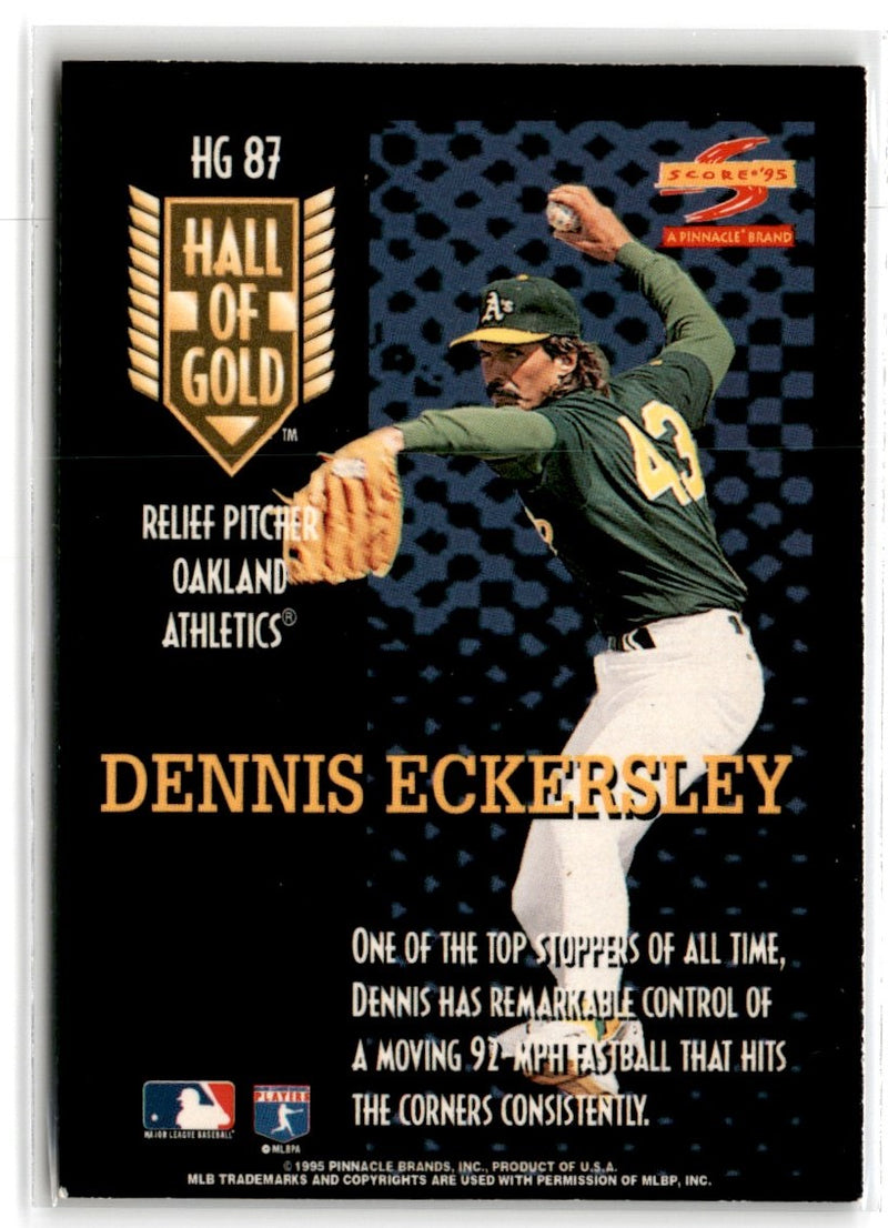 1995 Score Gold Dennis Eckersley