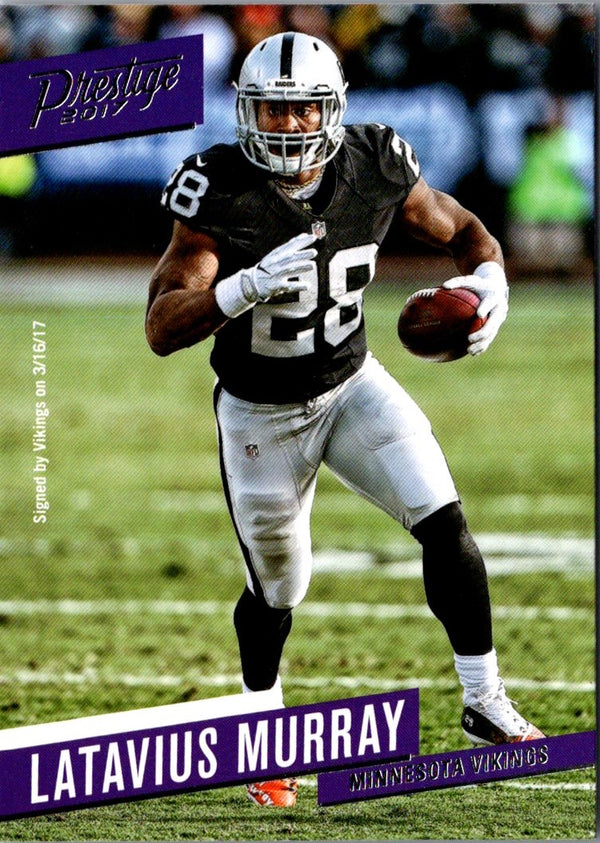 2017 Panini Prestige Latavius Murray #27