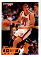 1993 Fleer Sam Bowie #131