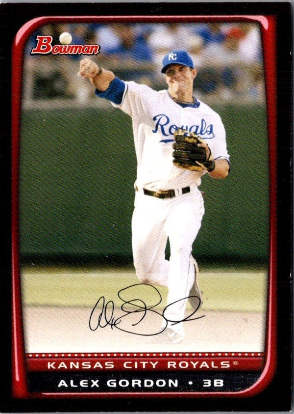 2008 Bowman Alex Gordon #73