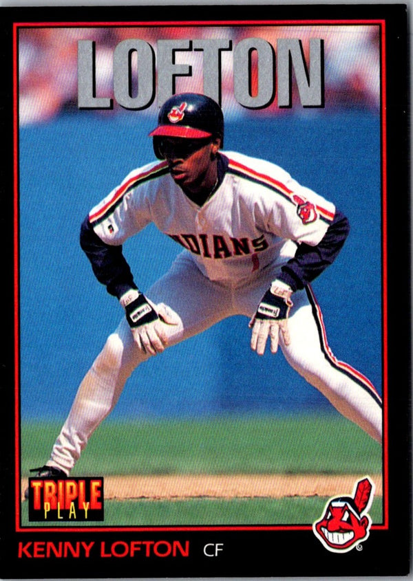 1993 Triple Play Kenny Lofton #181