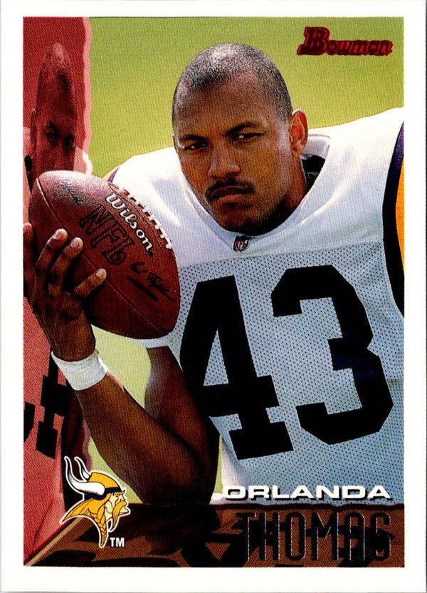 1995 Bowman Orlando Thomas #319 Rookie