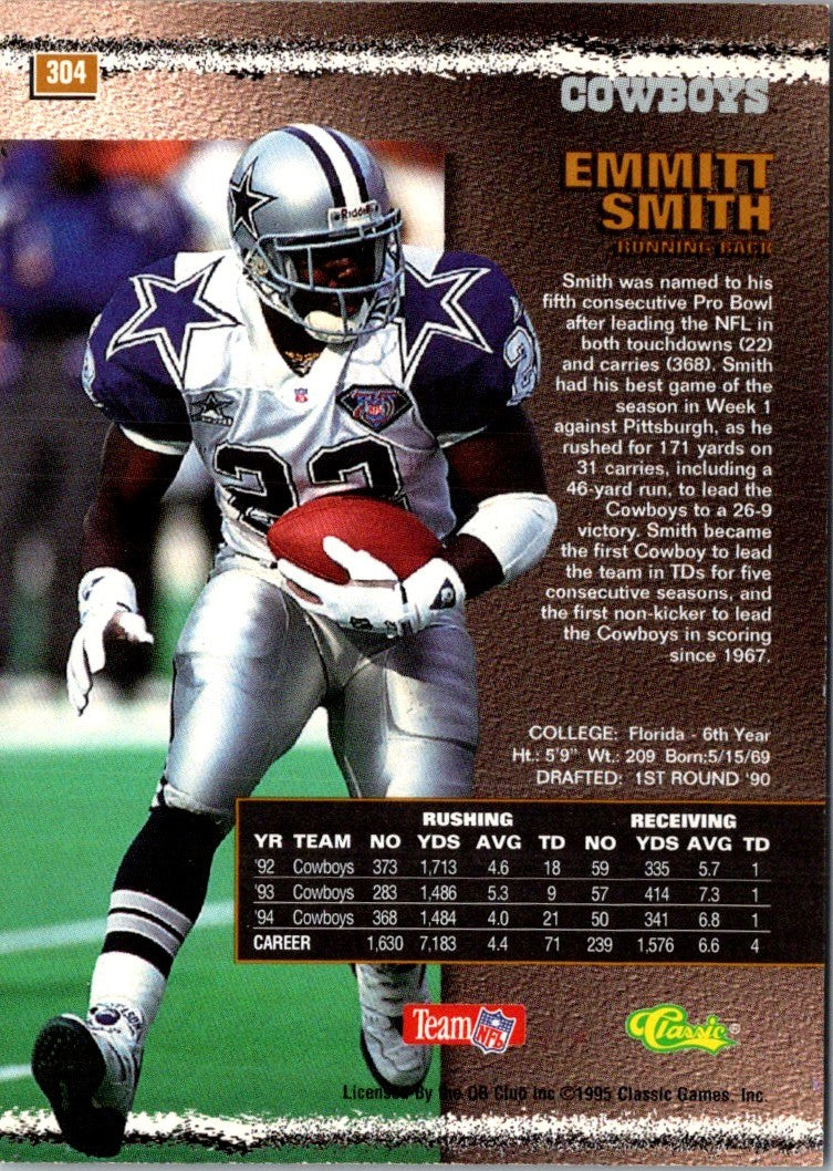 1995 Pro Line Emmitt Smith