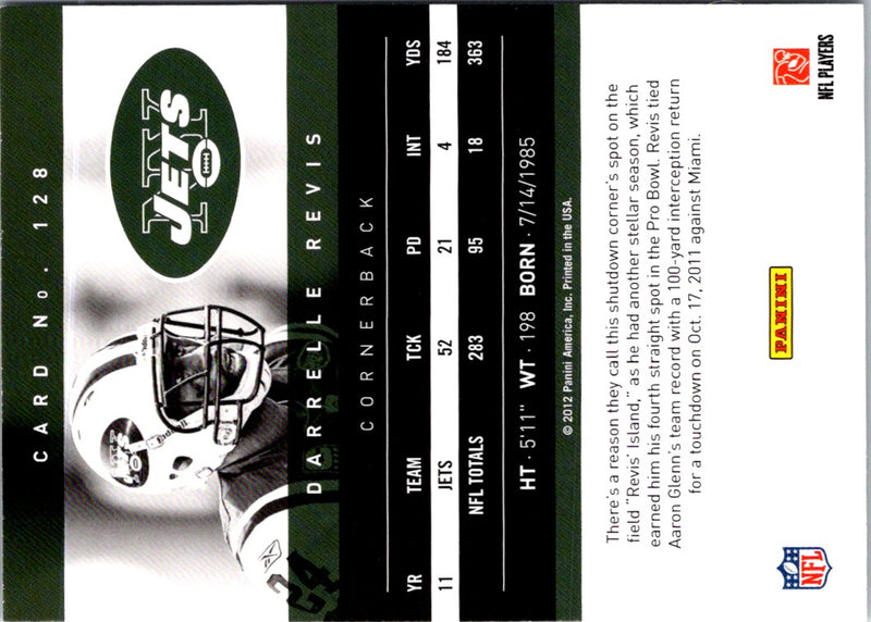 2012 Panini Prestige Darrelle Revis