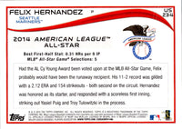 2014 Topps Update Felix Hernandez #US-234