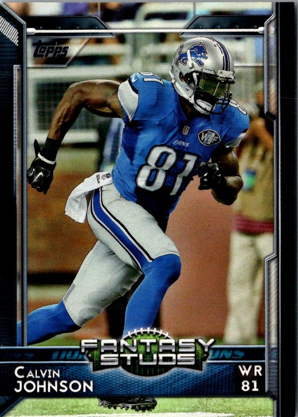 2015 Topps Calvin Johnson #315