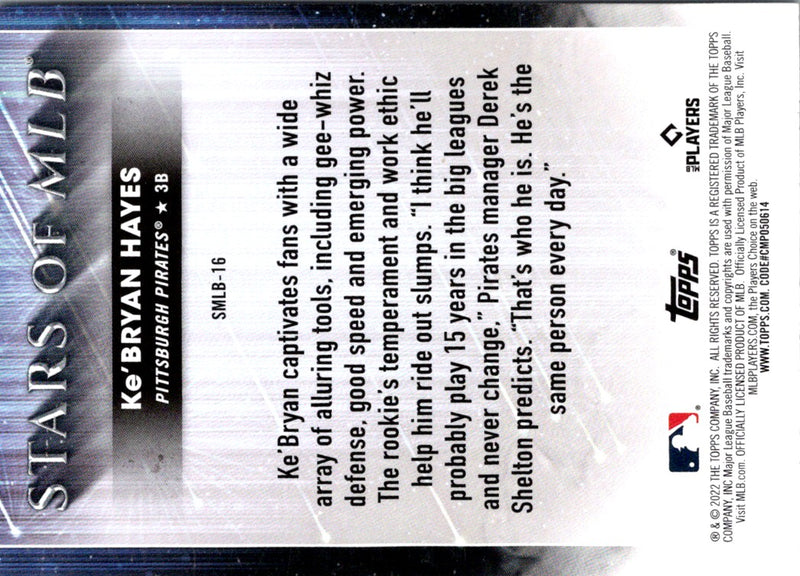 2022 Topps Stars of MLB Ke'Bryan Hayes